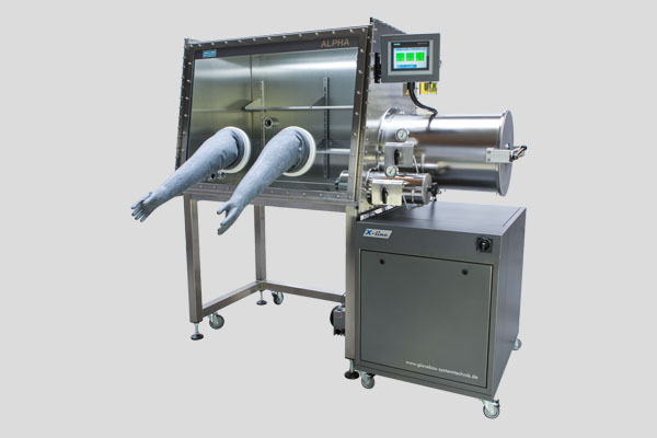 GS ALPHA X-Line with gas purification and antechamber right-sided.